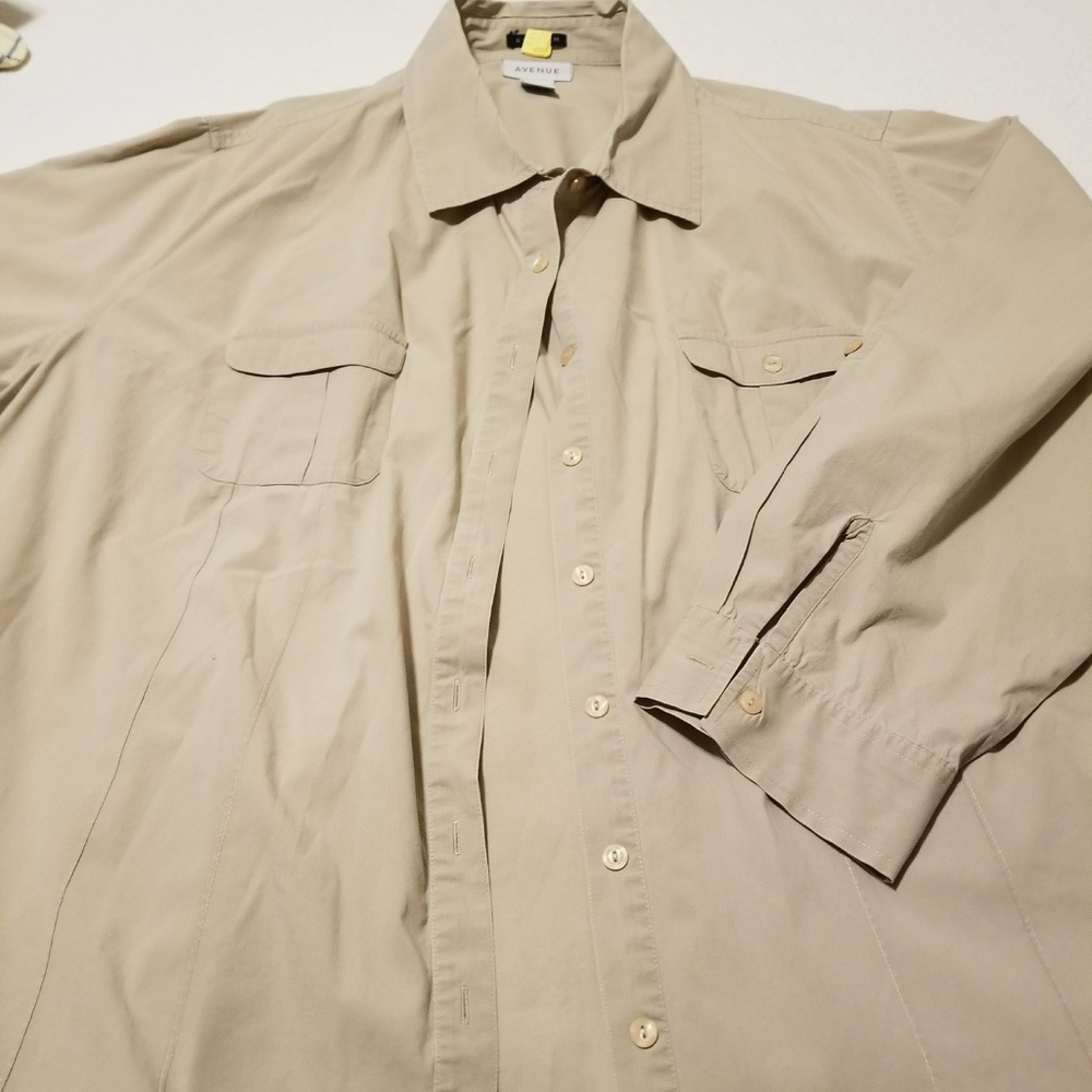 Brown Button Up Shirt